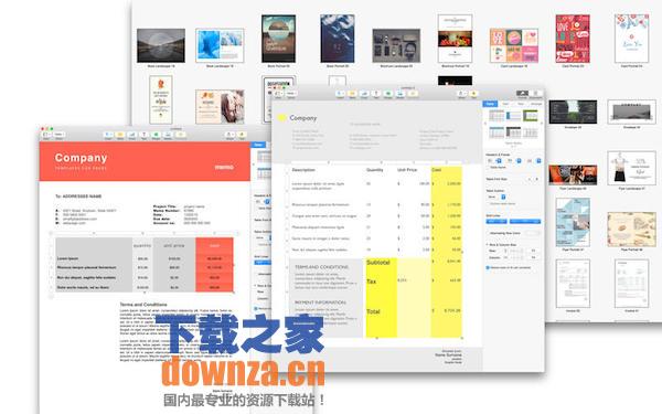 Templates for Pages Mac版