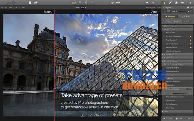 intensify pro for Mac